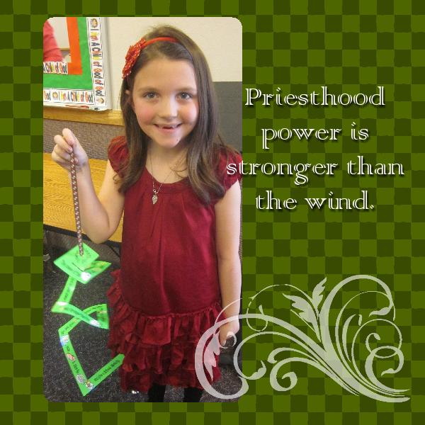 Little LESSON LIFESAVER Activity:Priesthood Blessings Spiral Kite