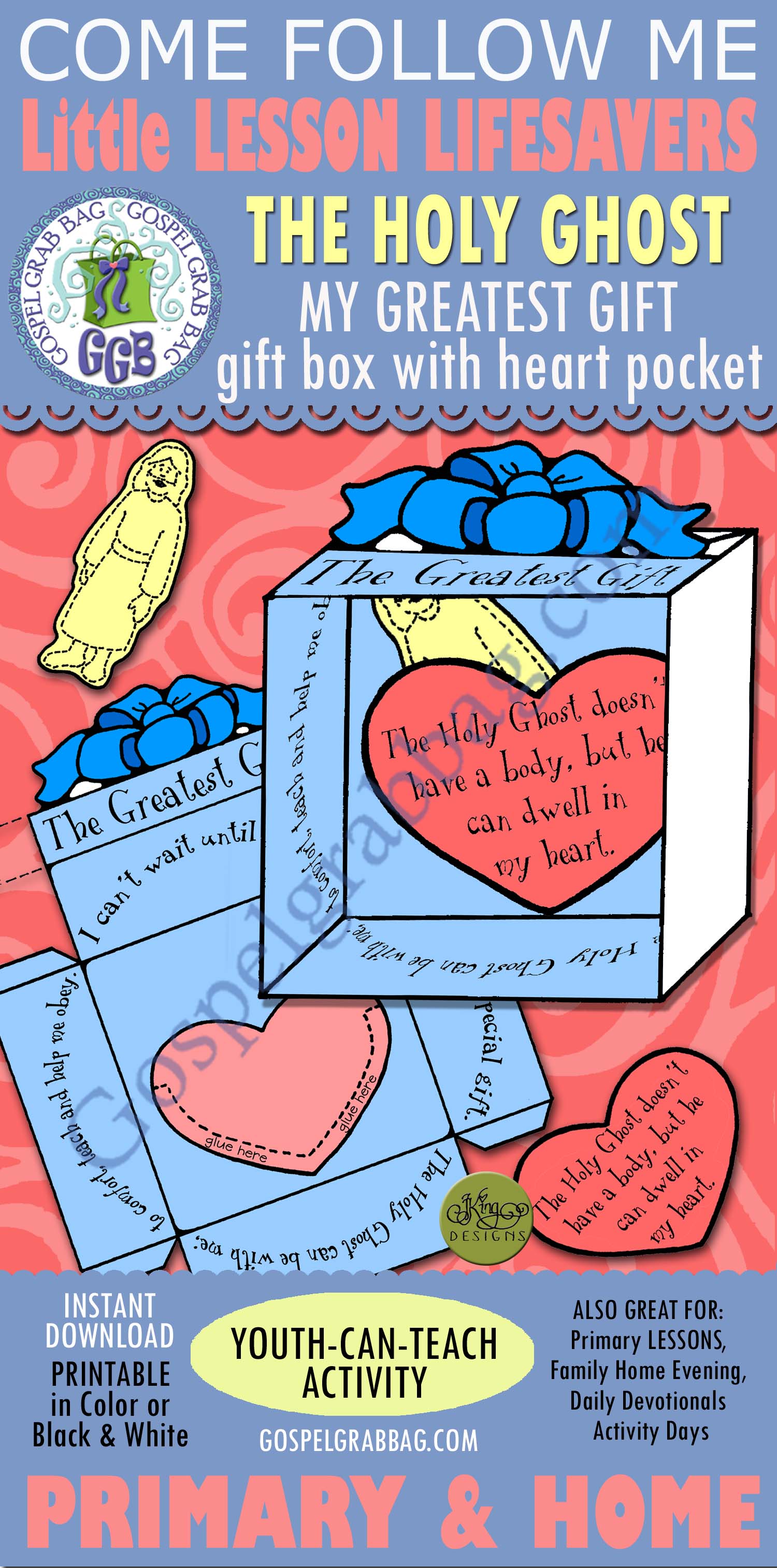 The Holy Ghost Is My Greatest Gift gift box #HolyGhost