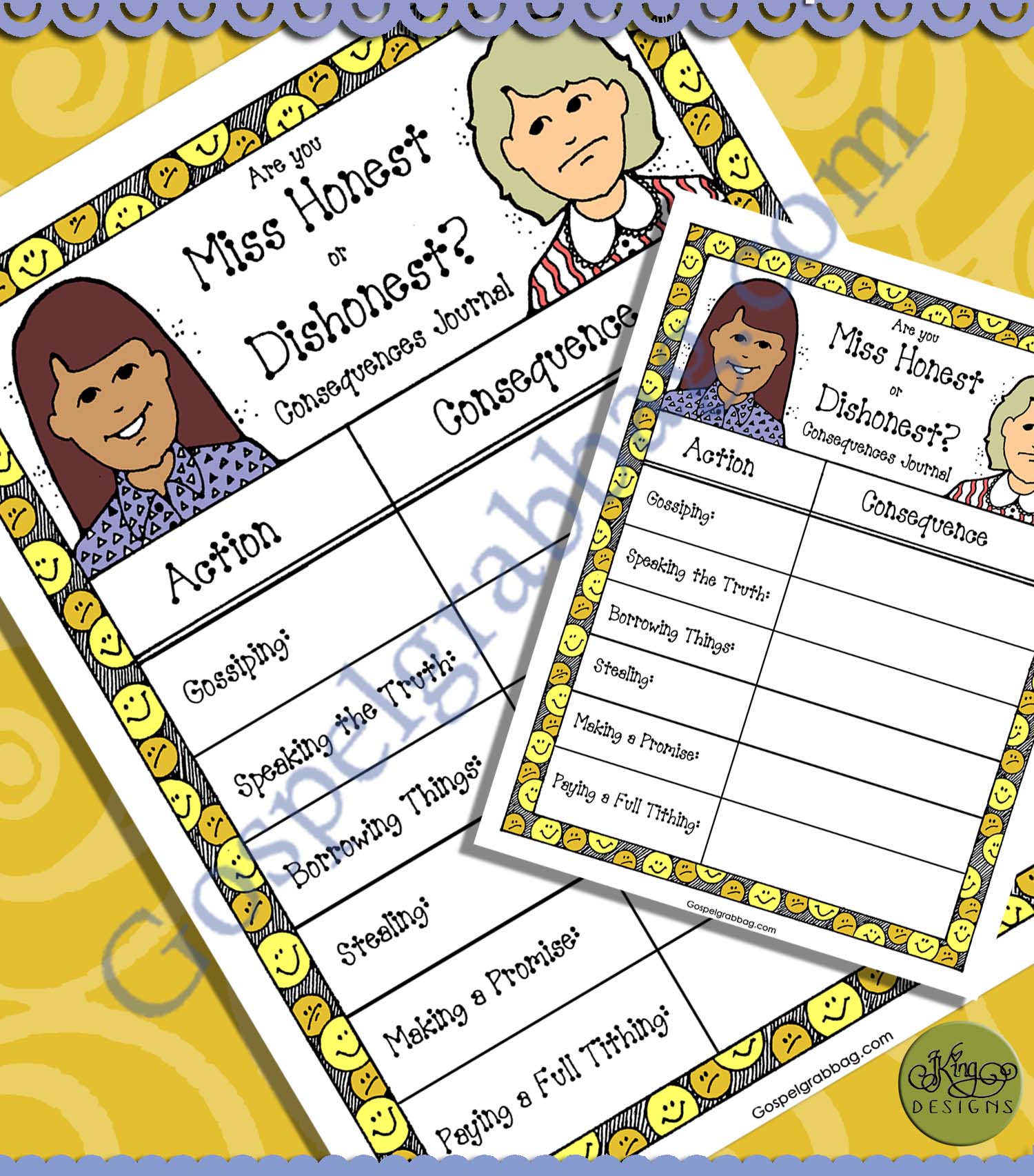 Miss Honest? or Miss Dishonest? consequences journal