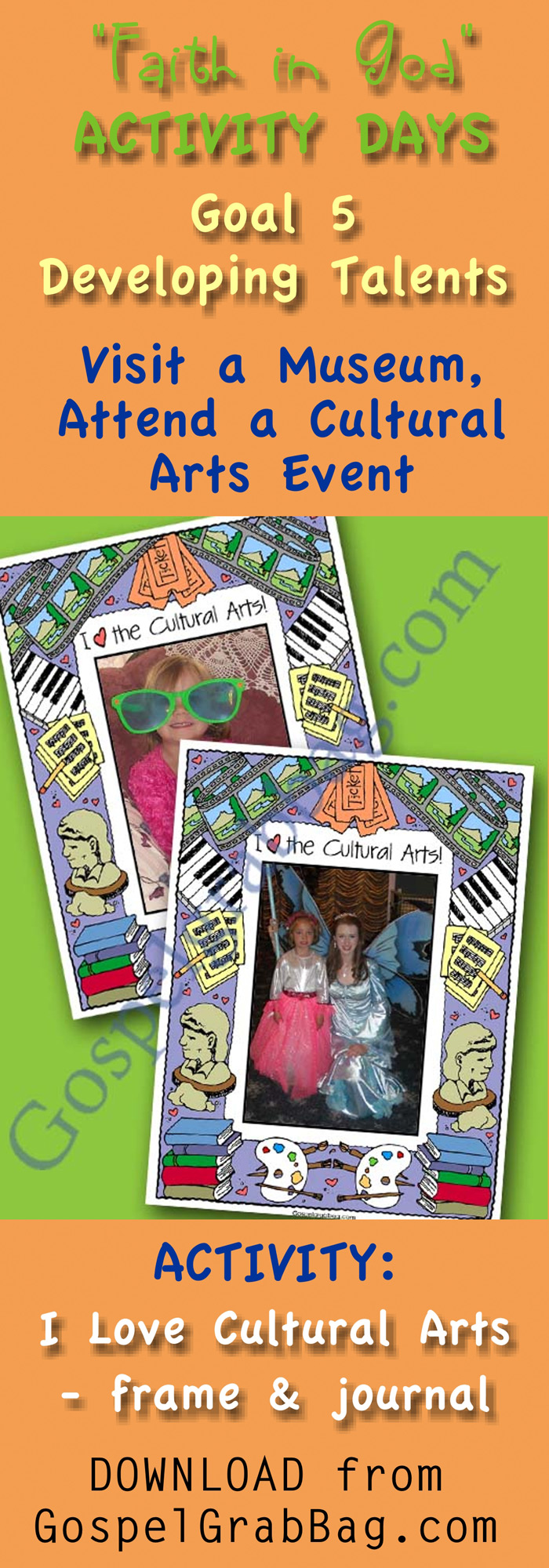 CULTURAL ARTS: LDS Activity Days – Developing Talents - Goal 5, visit ...