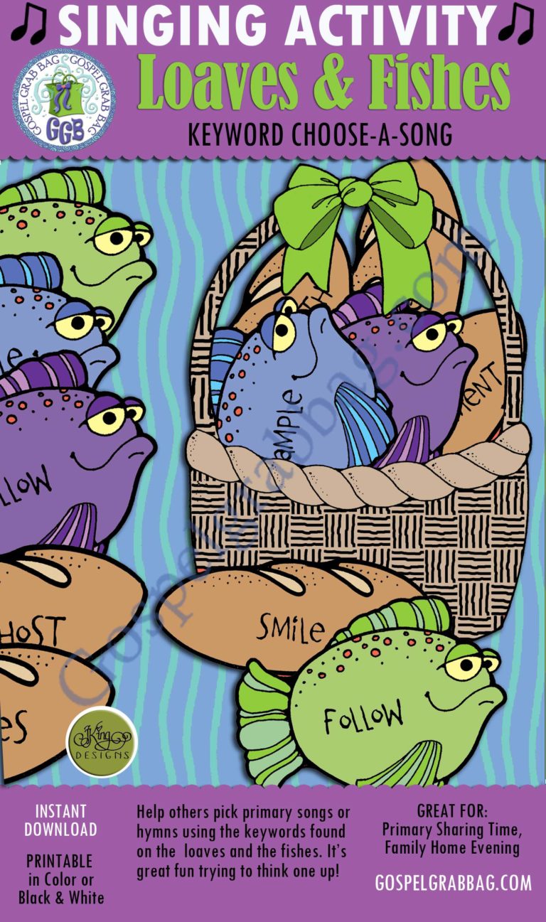 LDS Primary Singing Time, Fun Song Activities, Loaves and Fishes