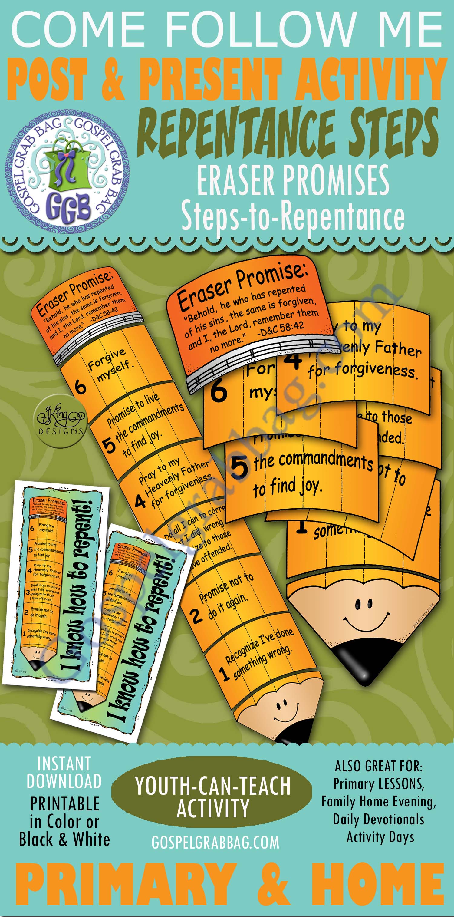 Repentance LDS Lesson Activity Eraser Promises Steps to Repentance repentance-lds-lesson-activity-eraser-promises-steps-to-repentance