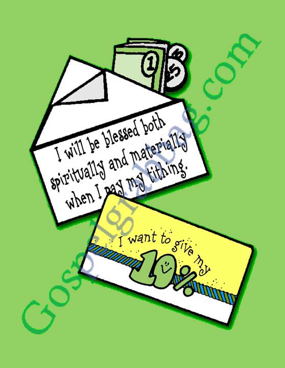 TITHING - Activity: Origami Tithing Purse/Wallet, Doctrine and ...