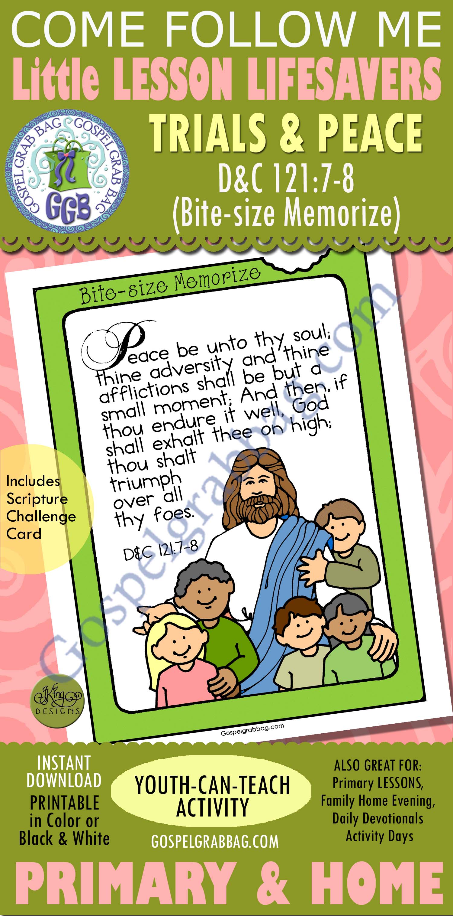 D&C 121:7-8 Bite-size Memorize