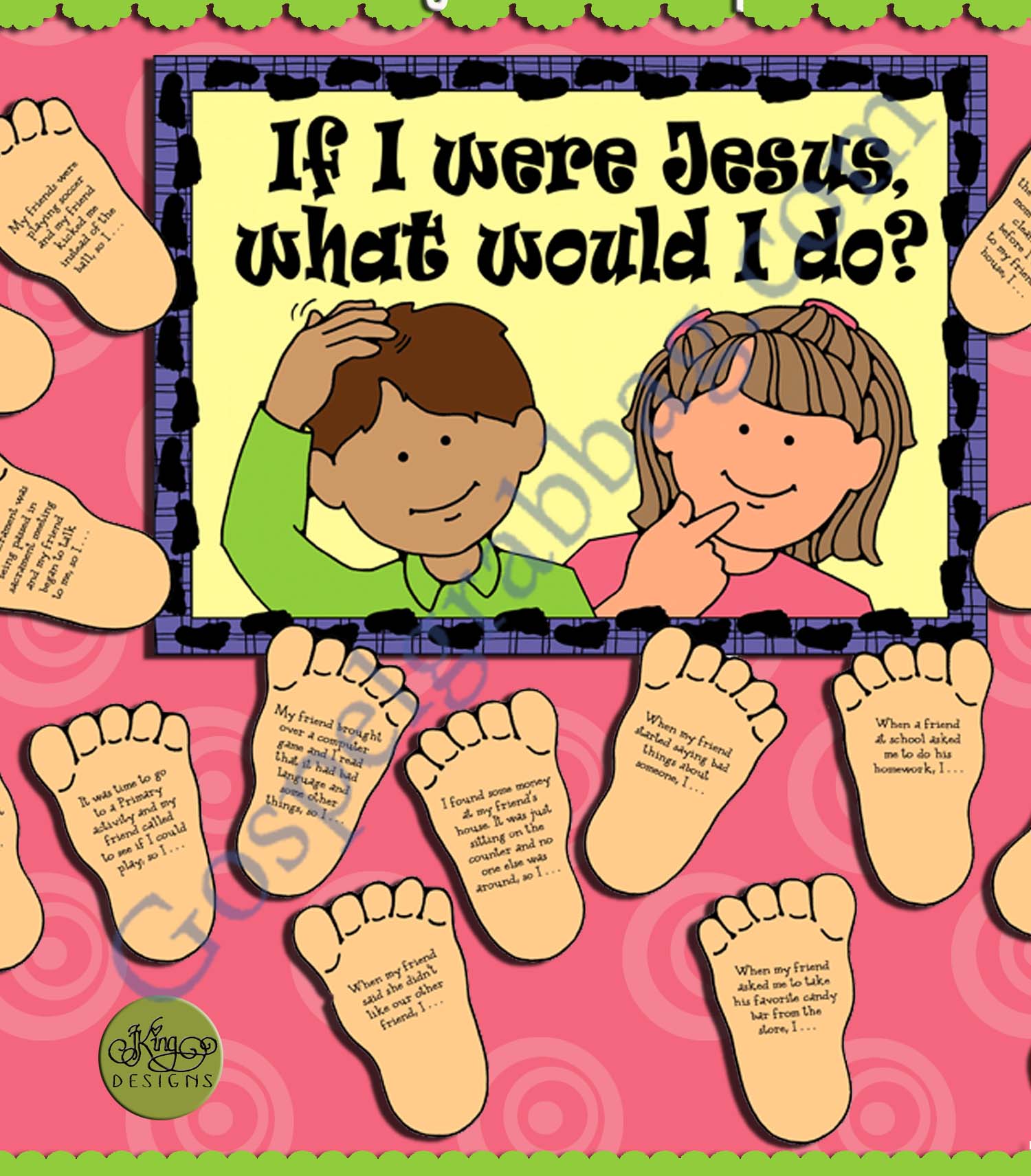 Choose the Right Follow Jesus LDS Lesson Activity If I Were Jesus