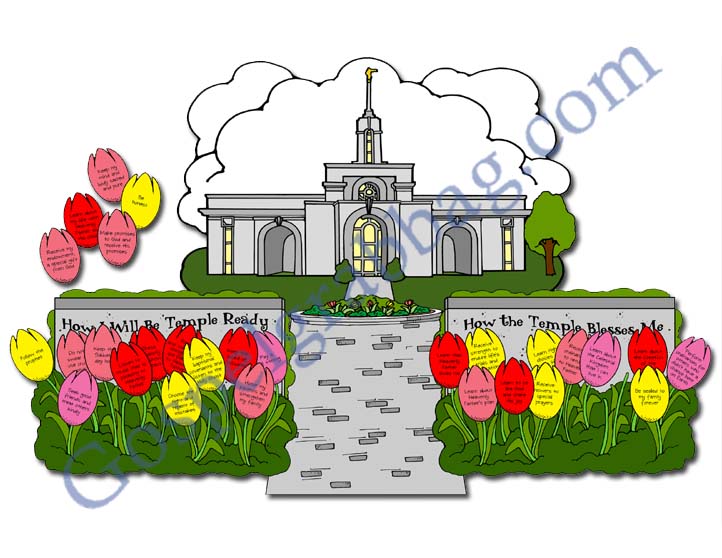 MY GOSPEL STANDARDS - TEMPLE BLESSINGS: "Temple Tulips" Preparation and ...