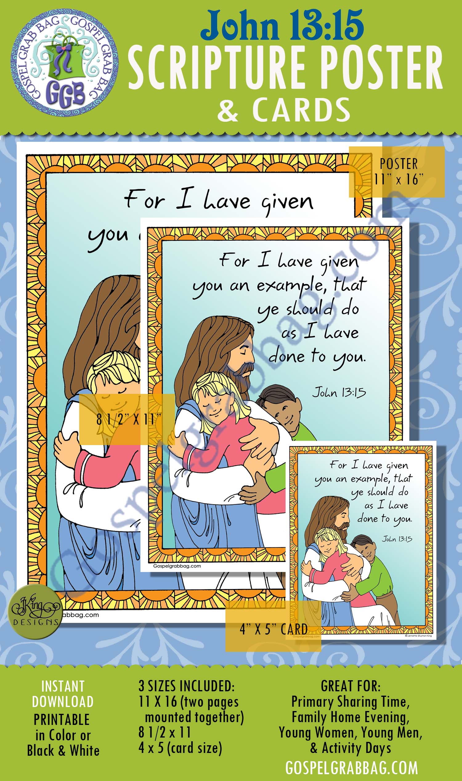 John 13:15 Jesus Teaches Me to Choose the Right