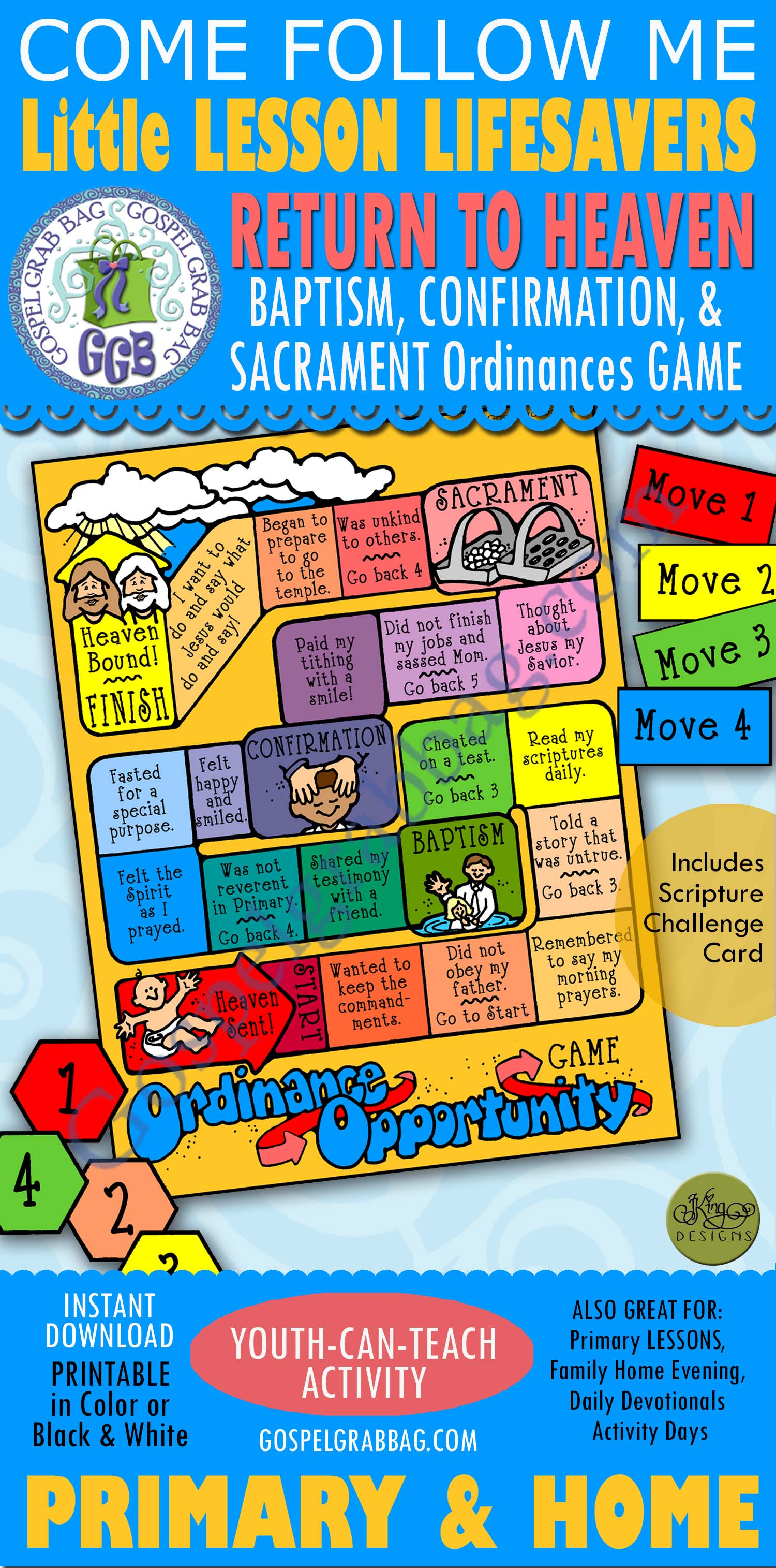 ORDINANCES RESTORATION Activity Ordinance Opportunity Game For Doctrine And Covenants 