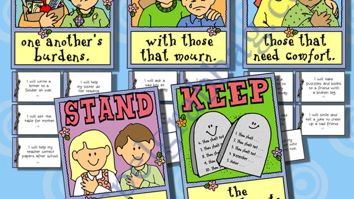 BAPTISMAL COVENANTS Activity Baptism Promises Game Gospel Grab Bag