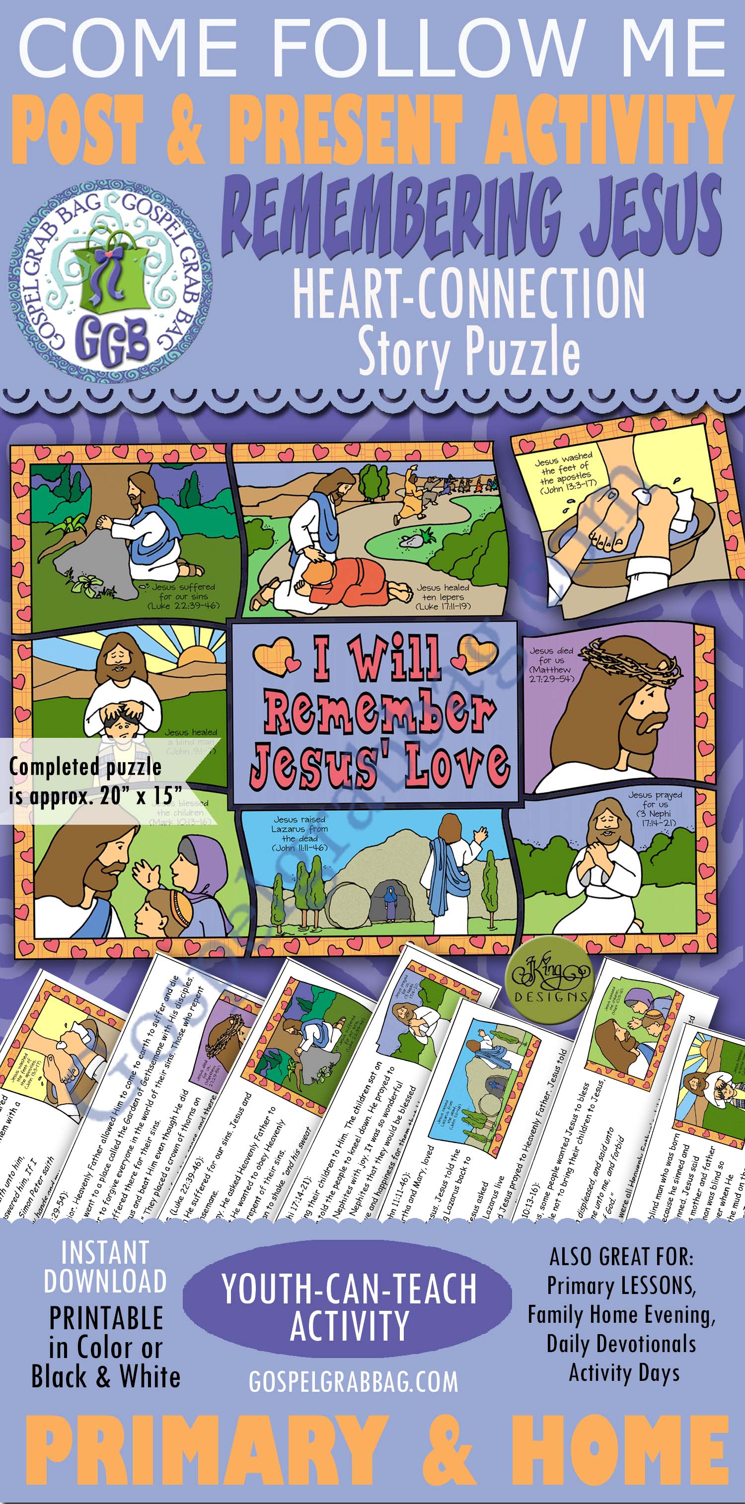 I Will Remember Jesus’ Love (Finding the Stories of Jesus)
