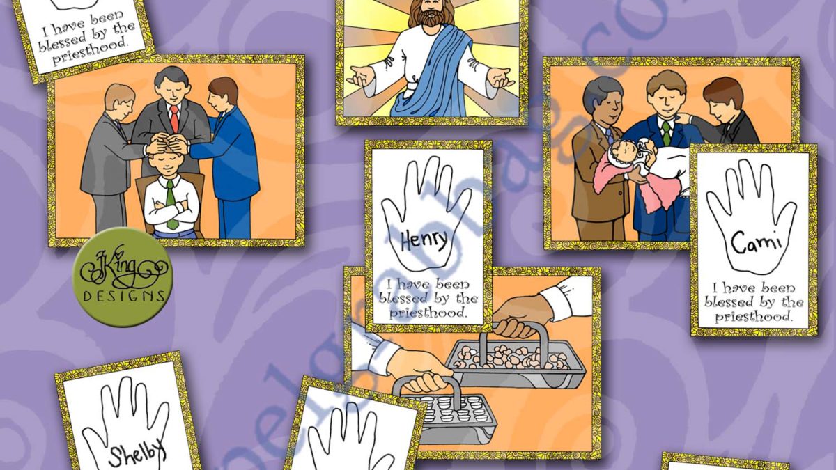 PRIESTHOOD Post-and-Present Activity: Priesthood Blessings (Show-and ...