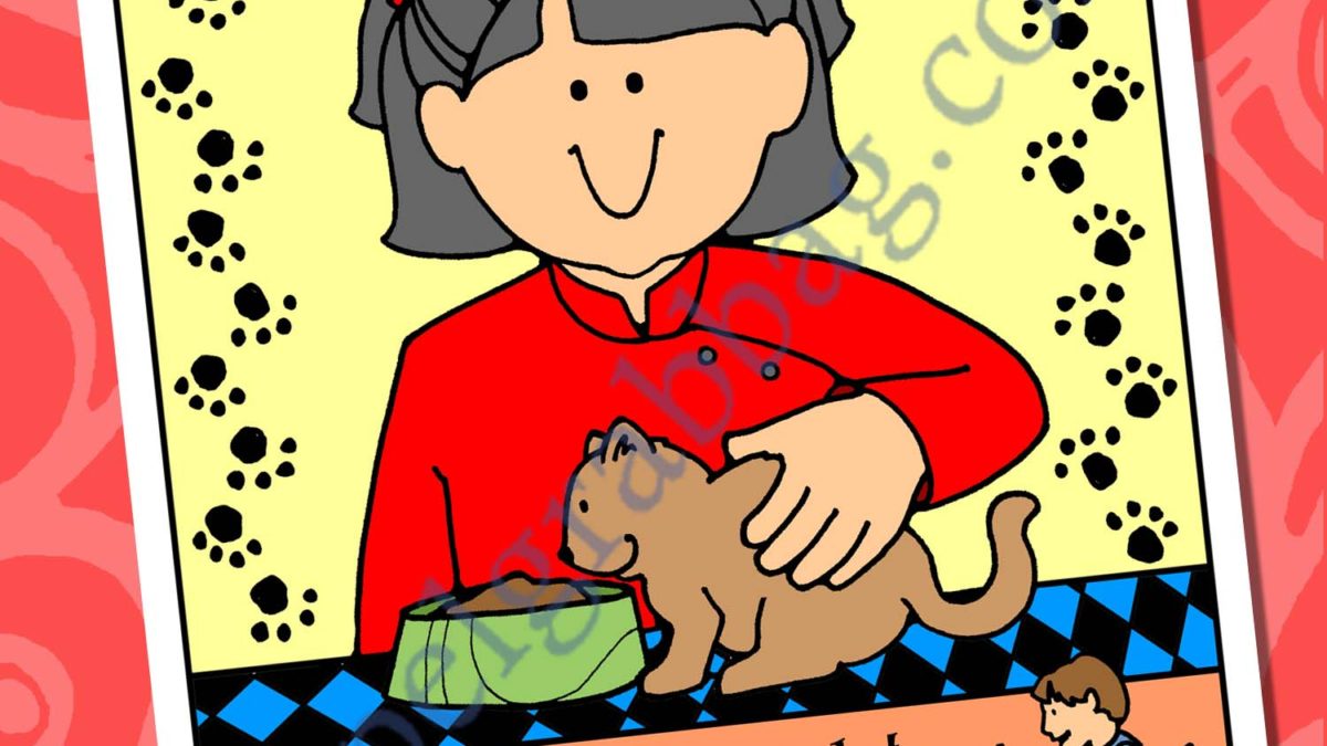 SERVICE KINDNESS Activity I Can Be Kind to Animals poster or coloring