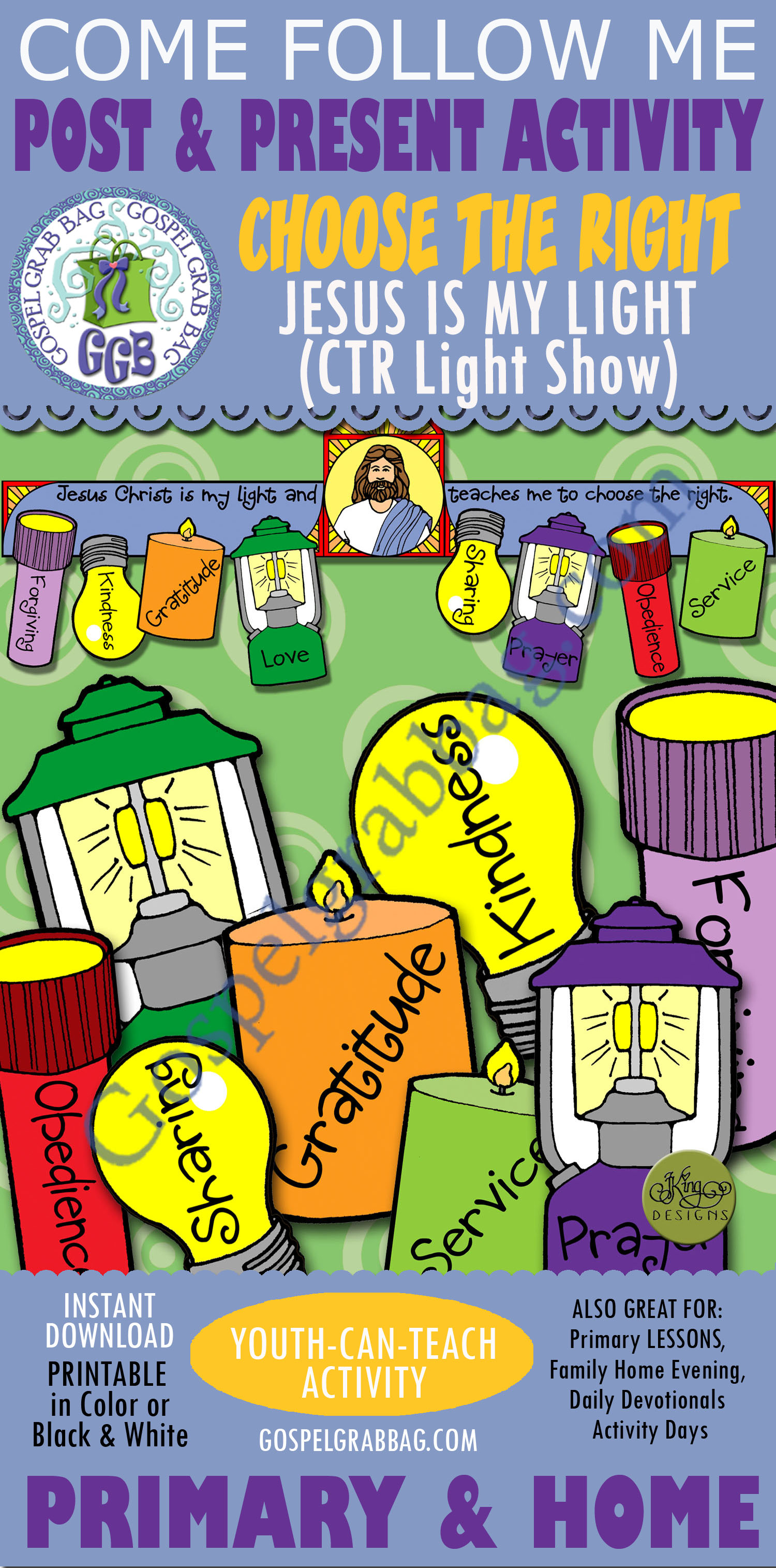Jesus Is My Light (Choose the Right Light Show)