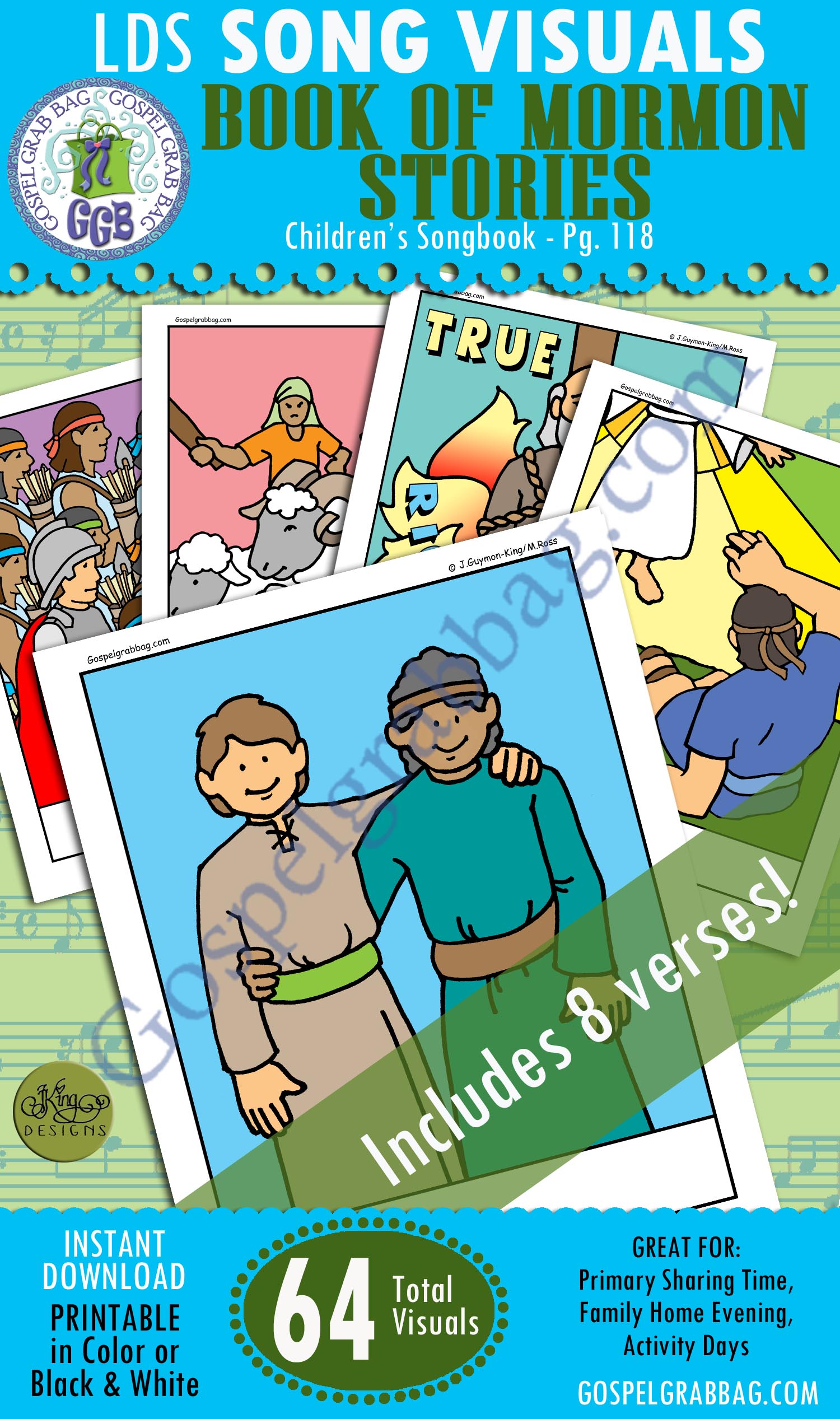 Book of Mormon Stories song visuals