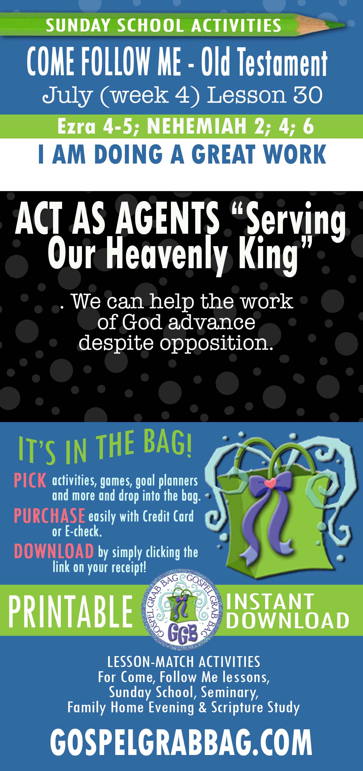 COME FOLLOW ME - Old Testament Activities Ezra and Nehemiah