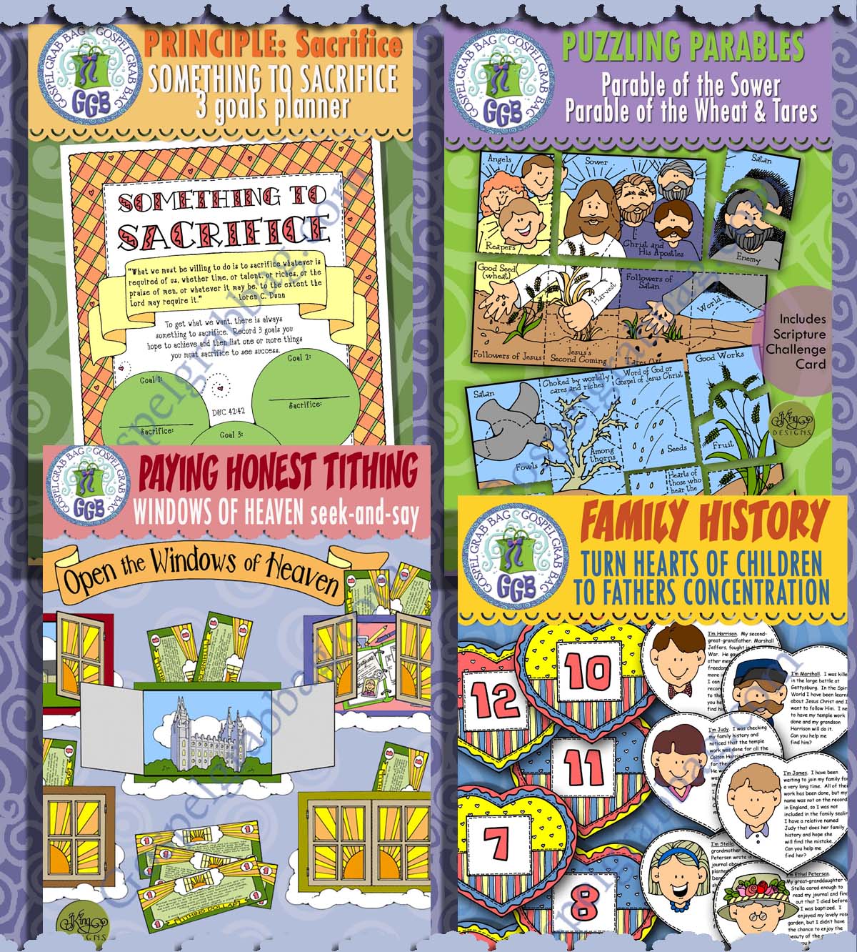 I HAVE LOVED Y9U, SAITH THE LORD Sunday School Activities BUNDLE