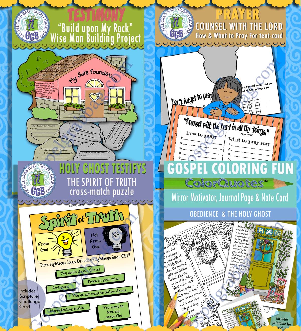 BUNDLE 4 - SUNDAY SCHOOL Class lesson activities for "He Taught Them as One Having Authority" COME FOLLOW ME