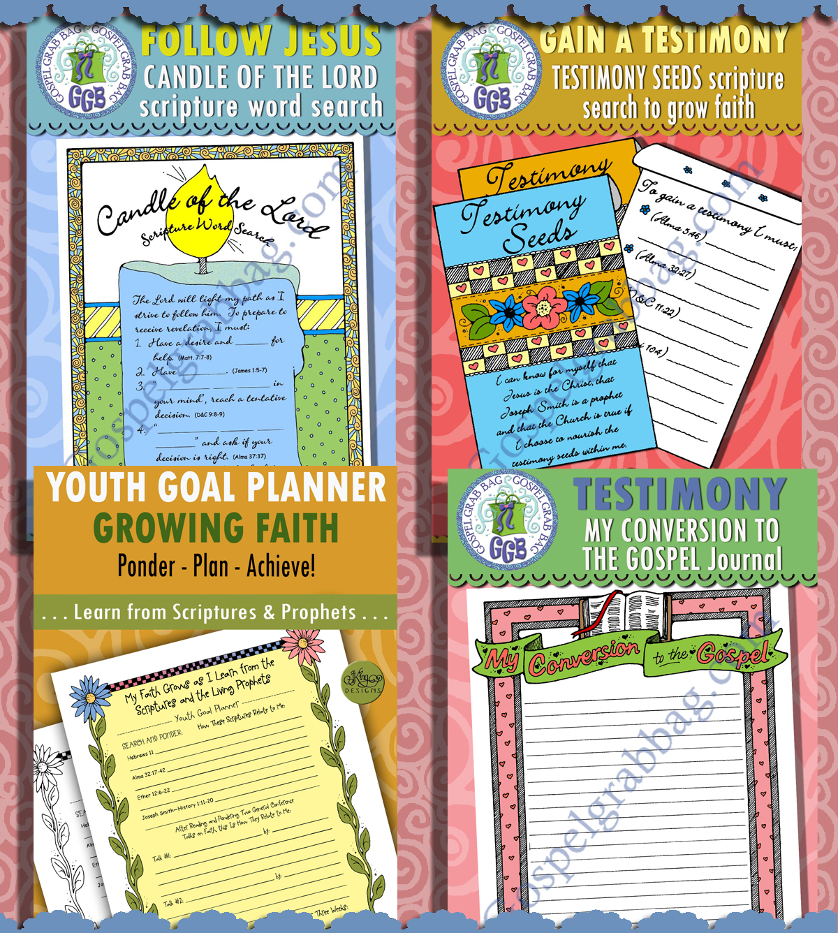 Sunday School "We Are Responsible for Our Own Learning" ACTIVITIES BUNDLE