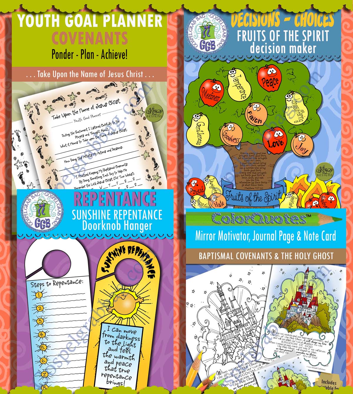 Sunday School "Prepare Ye the Way of the Lord" ACTIVITIES BUNDLE