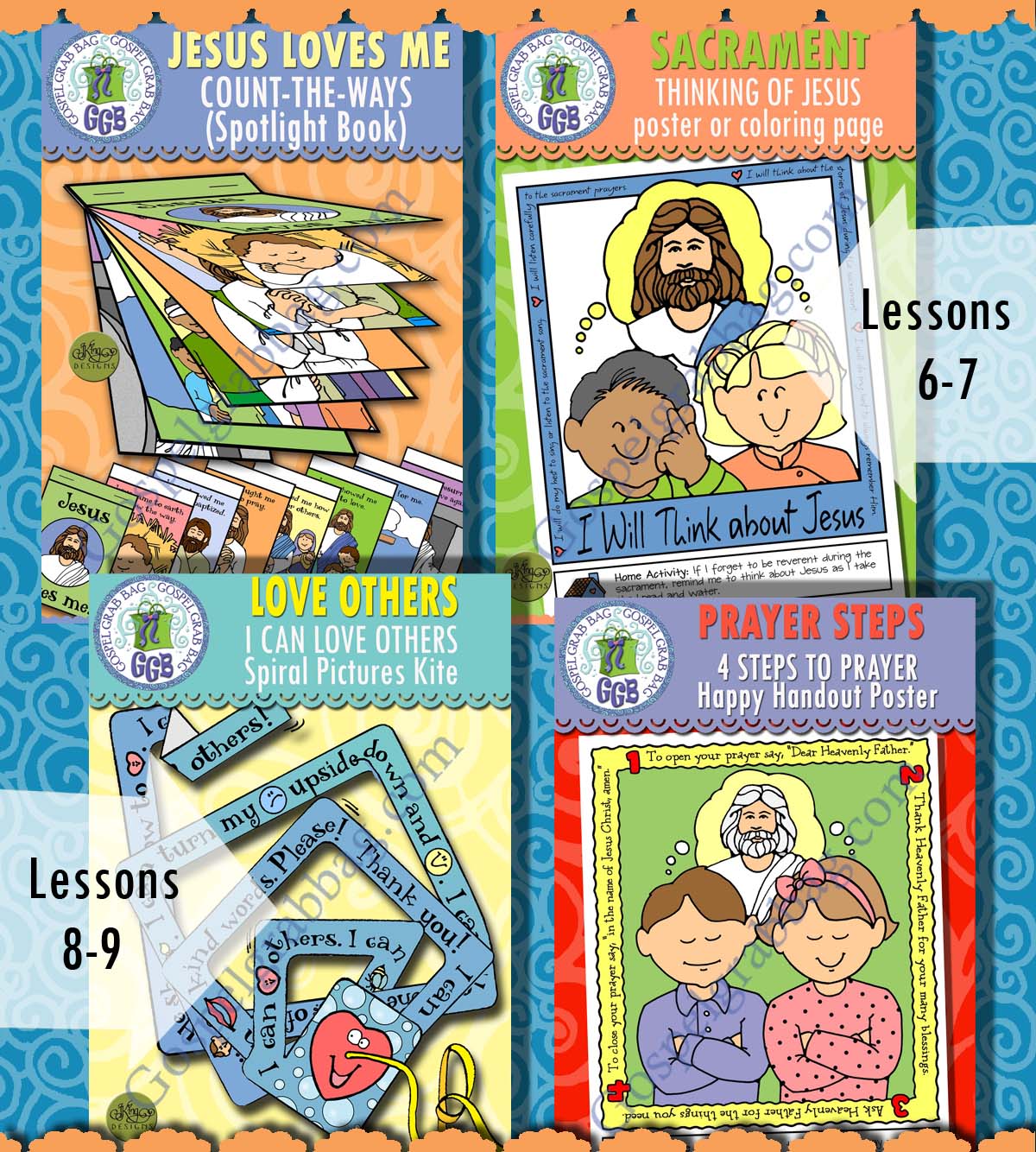 Primary Come Follow Me - New Testament - February ACTIVITIES Ages 1-5